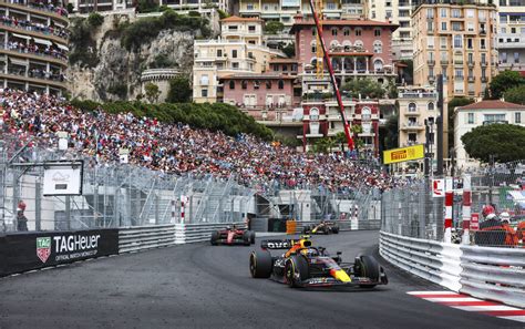 GP von Monaco Rennen Startaufstellung